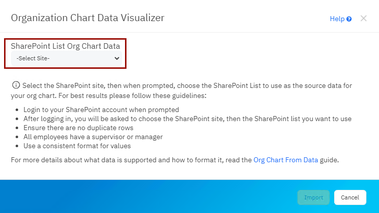 org-chart-data-visualizer-sharepoint-choose-site.png